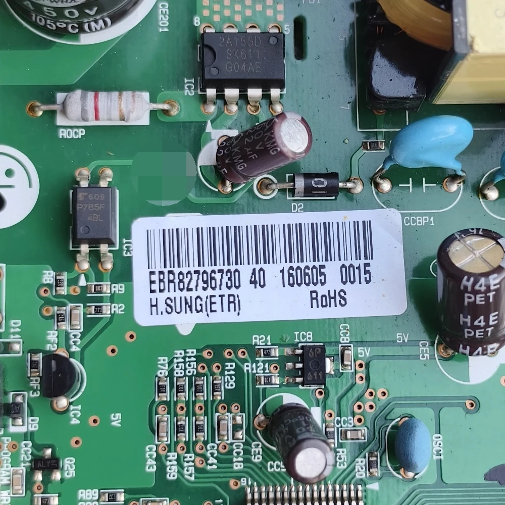 EBR82796730 Оригинальная материнская плата инвертора управления для холодильника LG
EBR82796730 Оригинальная материнская плата инвертора управления для холодильника LG