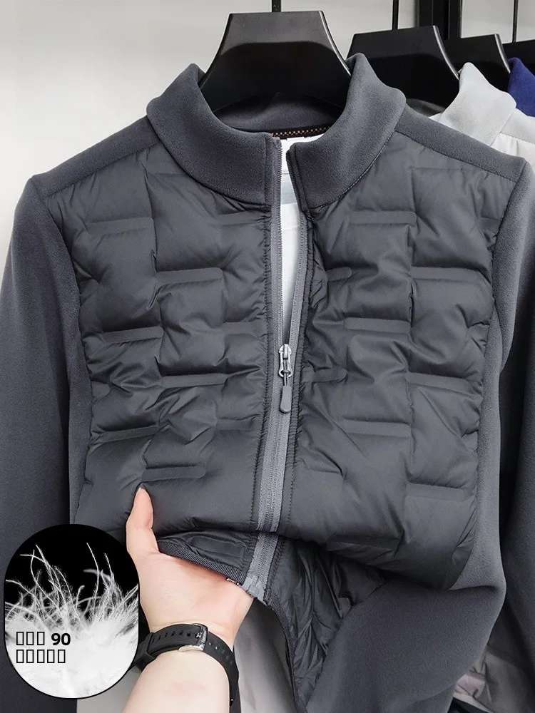 Lormen Winter 2025 Men's Lightweight aphene down Jaet Stand Collar Outdoor Cold Resistant Du Feather Faion Urban Sle
Lormen Winter 2025 Men's Lightweight aphene down Jaet Stand Collar Outdoor Cold Resistant Du Feather Faion Urban Sle
