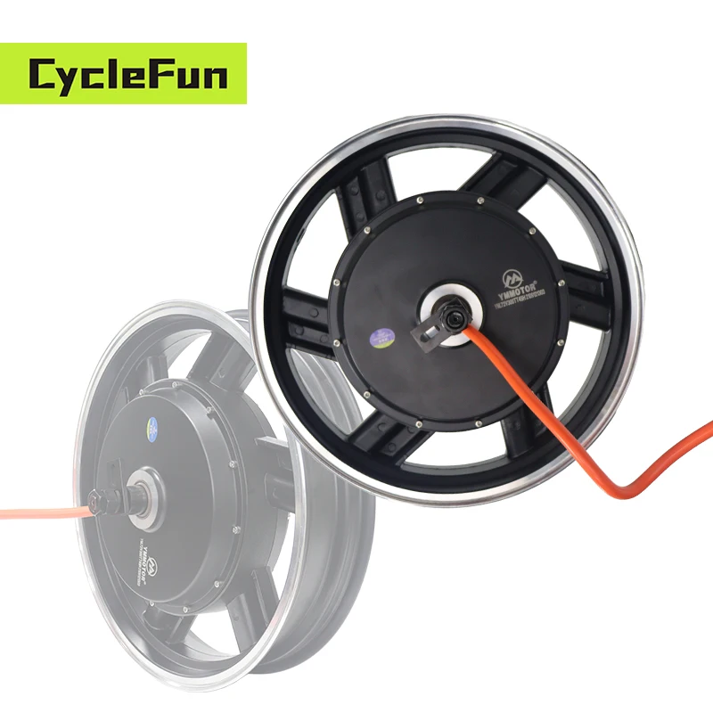 YUMA 17x3.5inch HY 260 Rated 3000W Peak 6000W Brushless DC 3KW Hub Motor In Wheel Motor
YUMA 17x3.5inch HY 260 Rated 3000W Peak 6000W Brushless DC 3KW Hub Motor In Wheel Motor