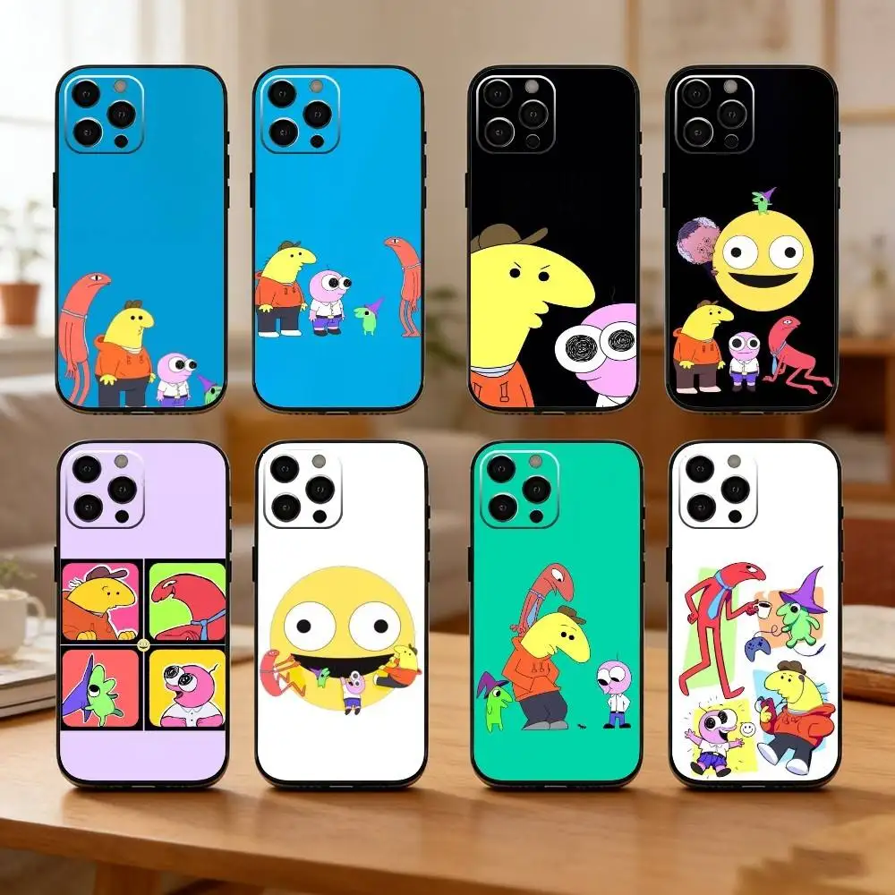 S-Smiling F-Friends Phone Case For iPhone17,16,15,14,13,12 Plus,Max Soft Silicone Black Cover
S-Smiling F-Friends Phone Case For iPhone17,16,15,14,13,12 Plus,Max Soft Silicone Black Cover
