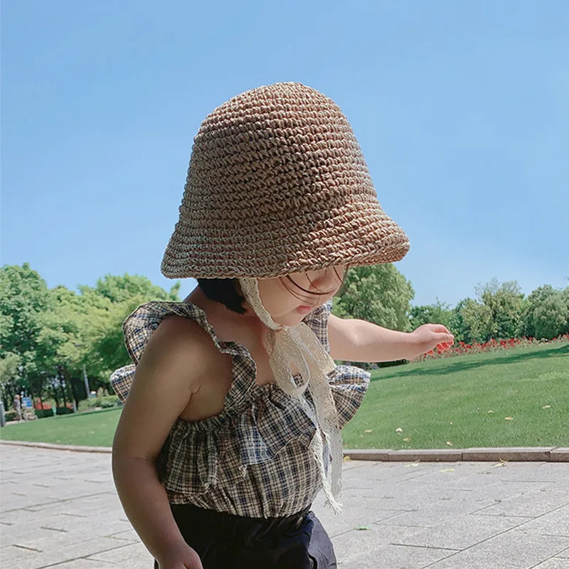 Korean style straw hat for little girls from 1 to 6 years old, sun protection, Korean style
Korean style straw hat for little girls from 1 to 6 years old, sun protection, Korean style