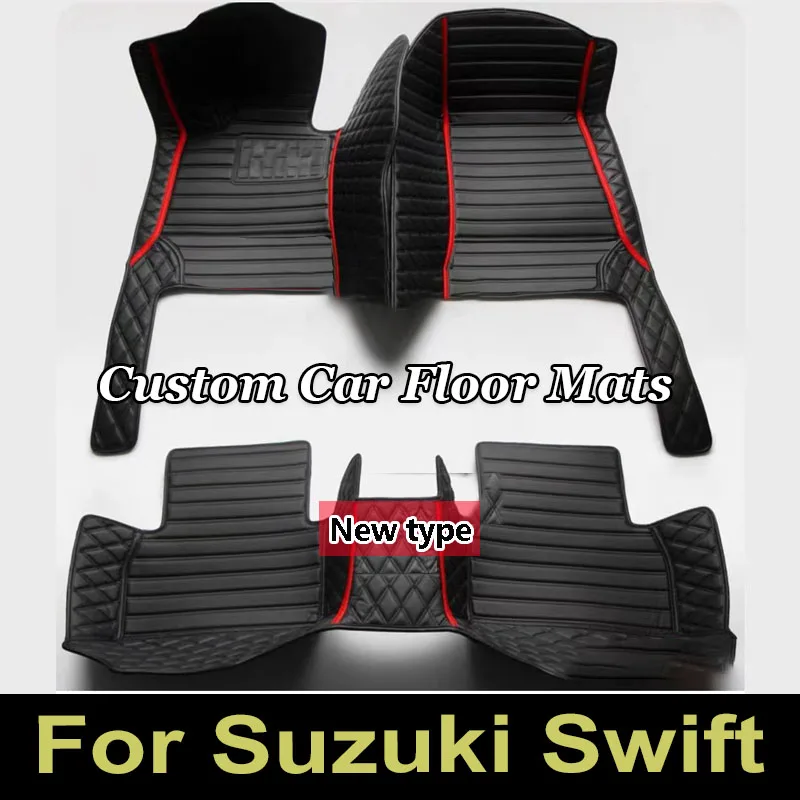 Кожаные автомобильные коврики для Suzuki Swift AZG412 413D 414 2011 ~ 2017 5door, водонепроницаемые коврики, автомобильный напольный ковер, коврик, аксессуары для автомобиля
Кожаные автомобильные коврики для Suzuki Swift AZG412 413D 414 2011 ~ 2017 5door, водонепроницаемые коврики, автомобильный напольный ковер, коврик, аксессуары для автомобиля