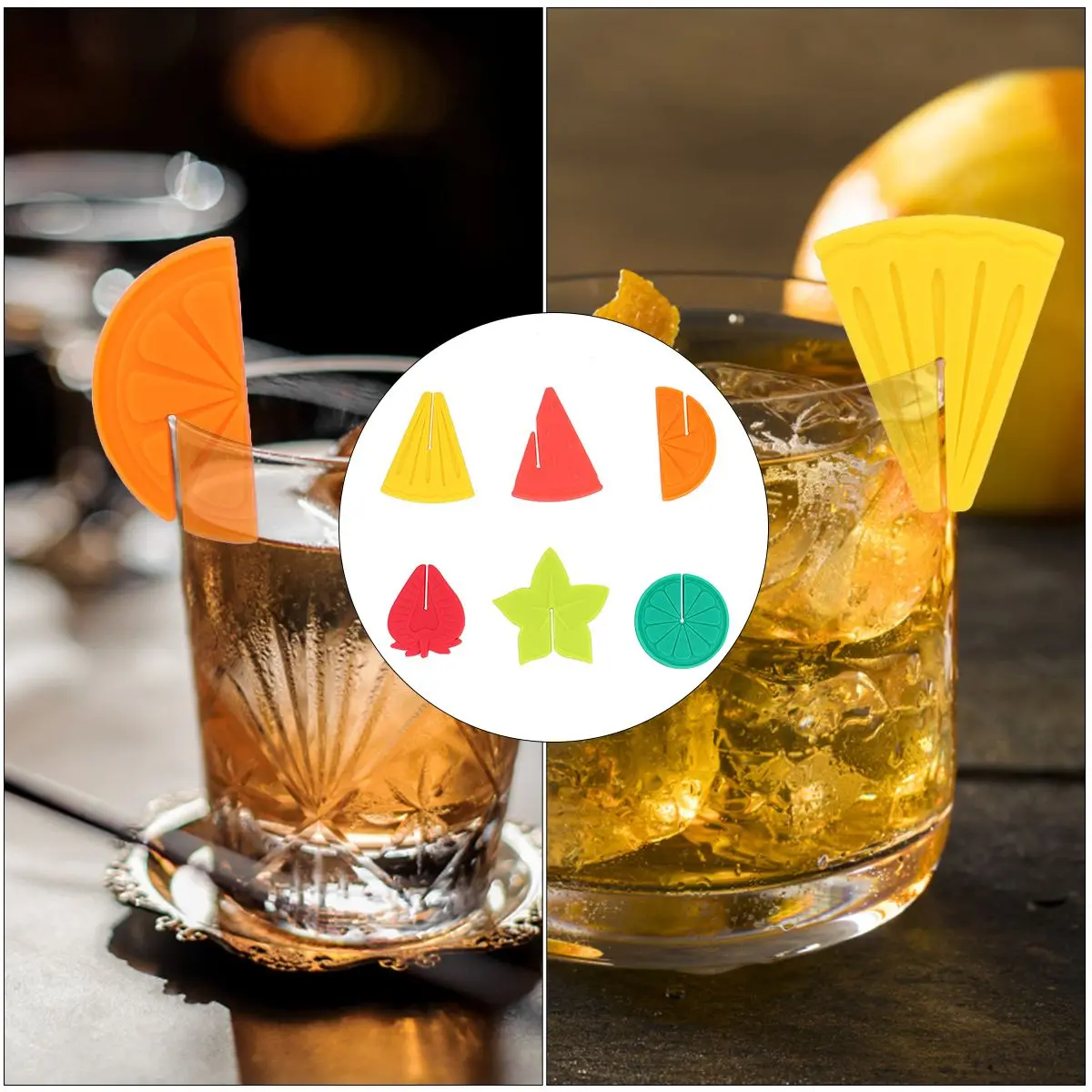 6 Pcs Cup Glass Identifier Drink Marker Identifier for Drink Glass Party Celebration Ceremony Bar Use
6 Pcs Cup Glass Identifier Drink Marker Identifier for Drink Glass Party Celebration Ceremony Bar Use