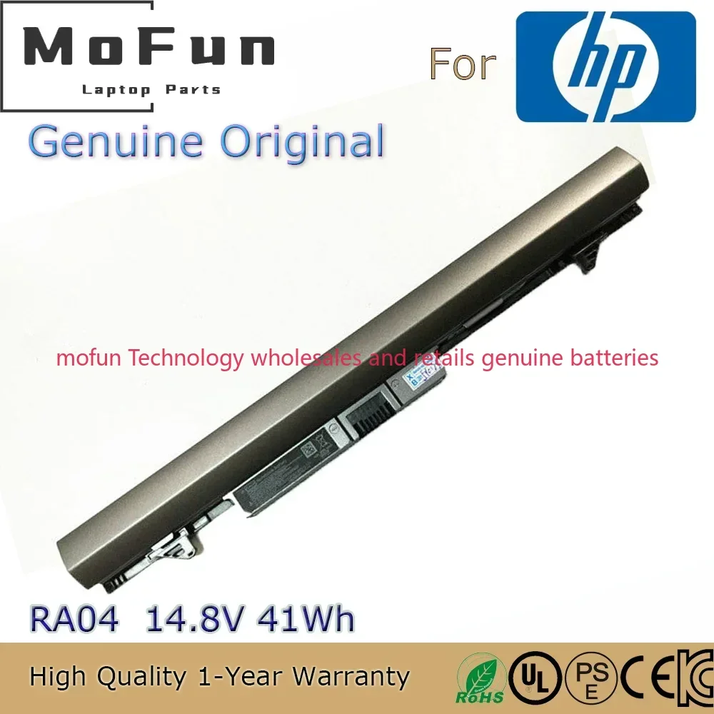 2025 New Original RA04 14.8V 41Wh Notebook Battery for HP ProBook 430 Series G0 G1 G2 707618-121 HSTNN-IB4L
2025 New Original RA04 14.8V 41Wh Notebook Battery for HP ProBook 430 Series G0 G1 G2 707618-121 HSTNN-IB4L
