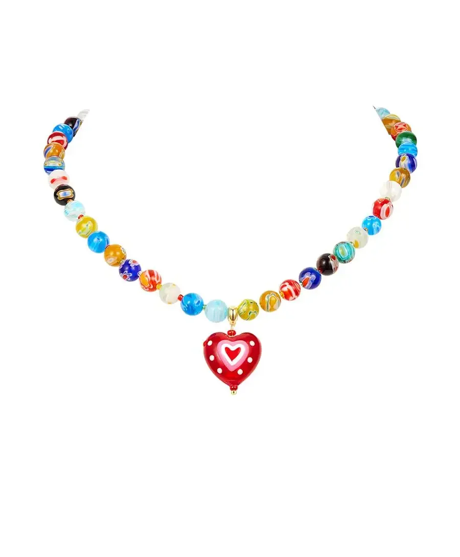 Colorful Necklace For Women 2024 Love Glass Pendant Chain Necklaces For Women Wedding Party Collar Charms Chokers Jewelry Gift
Colorful Necklace For Women 2024 Love Glass Pendant Chain Necklaces For Women Wedding Party Collar Charms Chokers Jewelry Gift