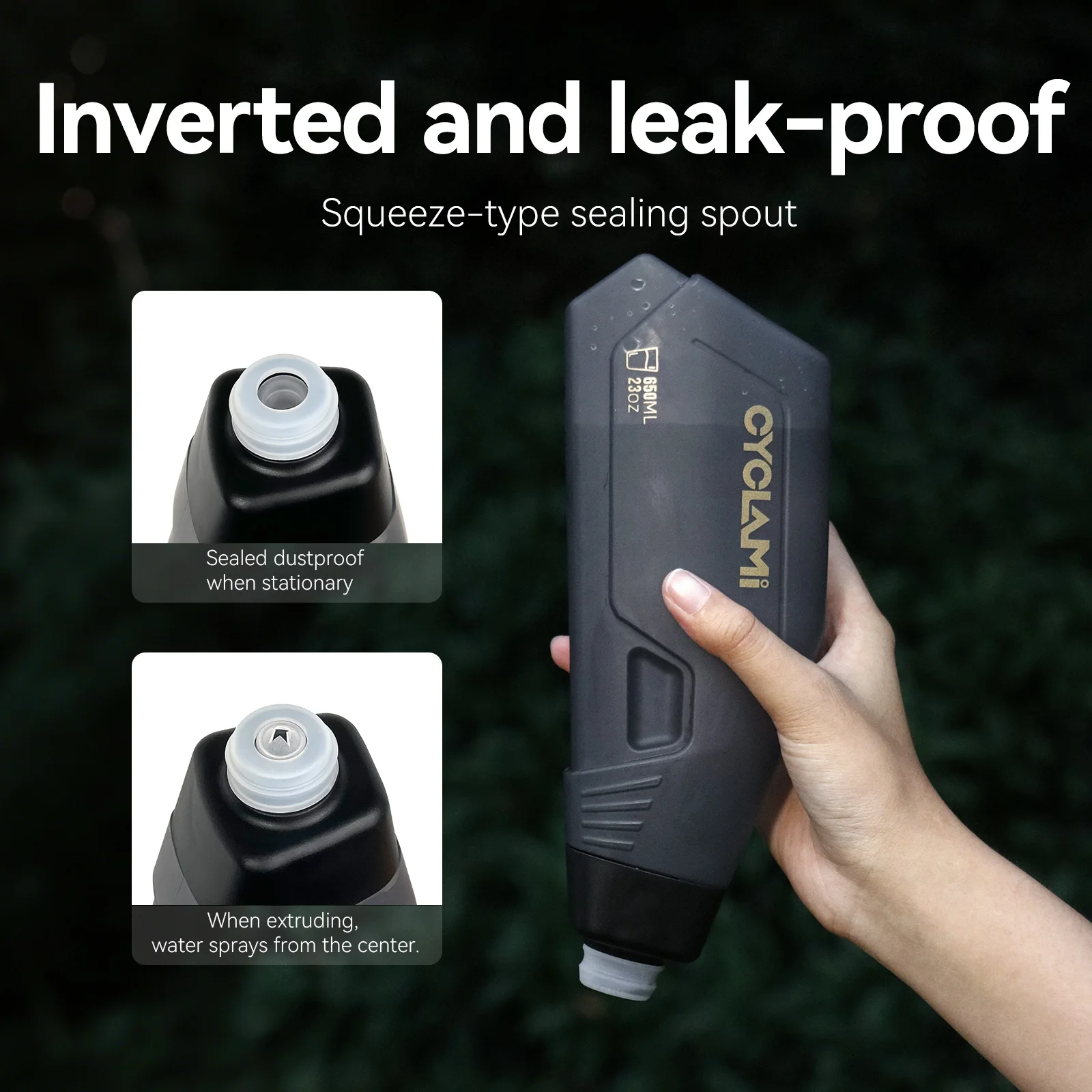 650ml Down Tube Riding Water Kettle Squeeze To Drink Design Drinking Bottle Bike Frame with Bike Frame for Road Mountain Bicycle
650ml Down Tube Riding Water Kettle Squeeze To Drink Design Drinking Bottle Bike Frame with Bike Frame for Road Mountain Bicycle