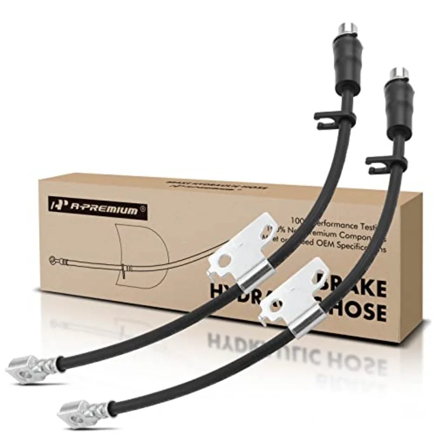 Front Driver and Passenger Brake Hydraulic Hose Compatible with and Lincoln Models - Expedition 2007-2014, Navigator 2007-2014,
Front Driver and Passenger Brake Hydraulic Hose Compatible with and Lincoln Models - Expedition 2007-2014, Navigator 2007-2014,