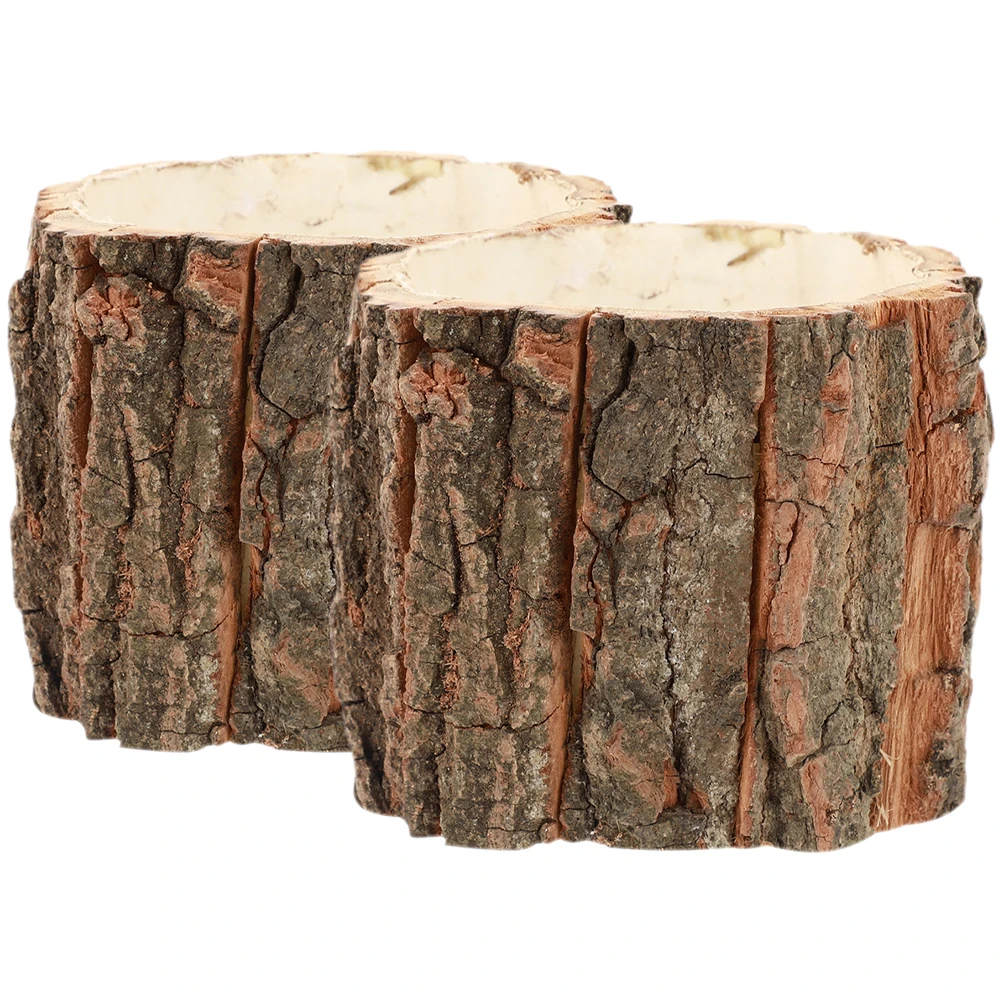 2pcs 10cm Flower Bucket Tree Stump Planter Pot Wooden Planters Rustic Decor Farmhouse Barrel Planter Small Log Container
2pcs 10cm Flower Bucket Tree Stump Planter Pot Wooden Planters Rustic Decor Farmhouse Barrel Planter Small Log Container