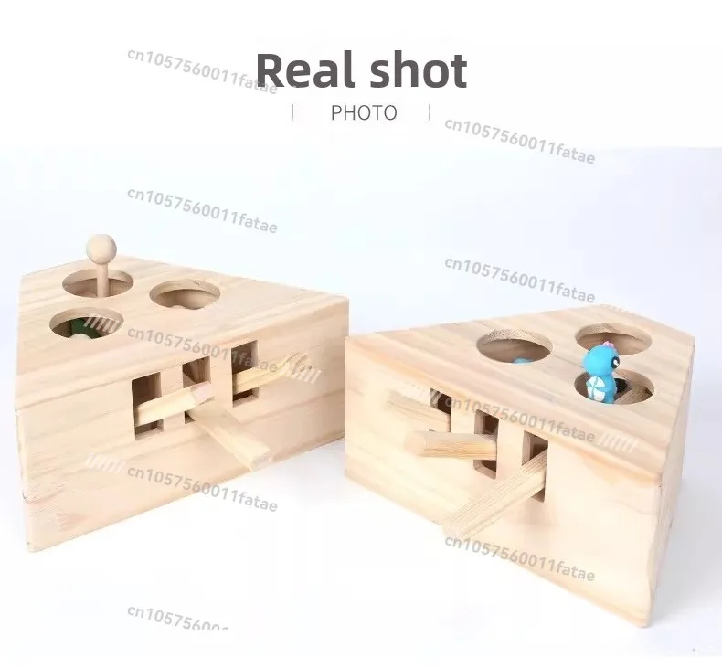 Solid wood interactive educational pet cat products, self-hi cat toys
Solid wood interactive educational pet cat products, self-hi cat toys