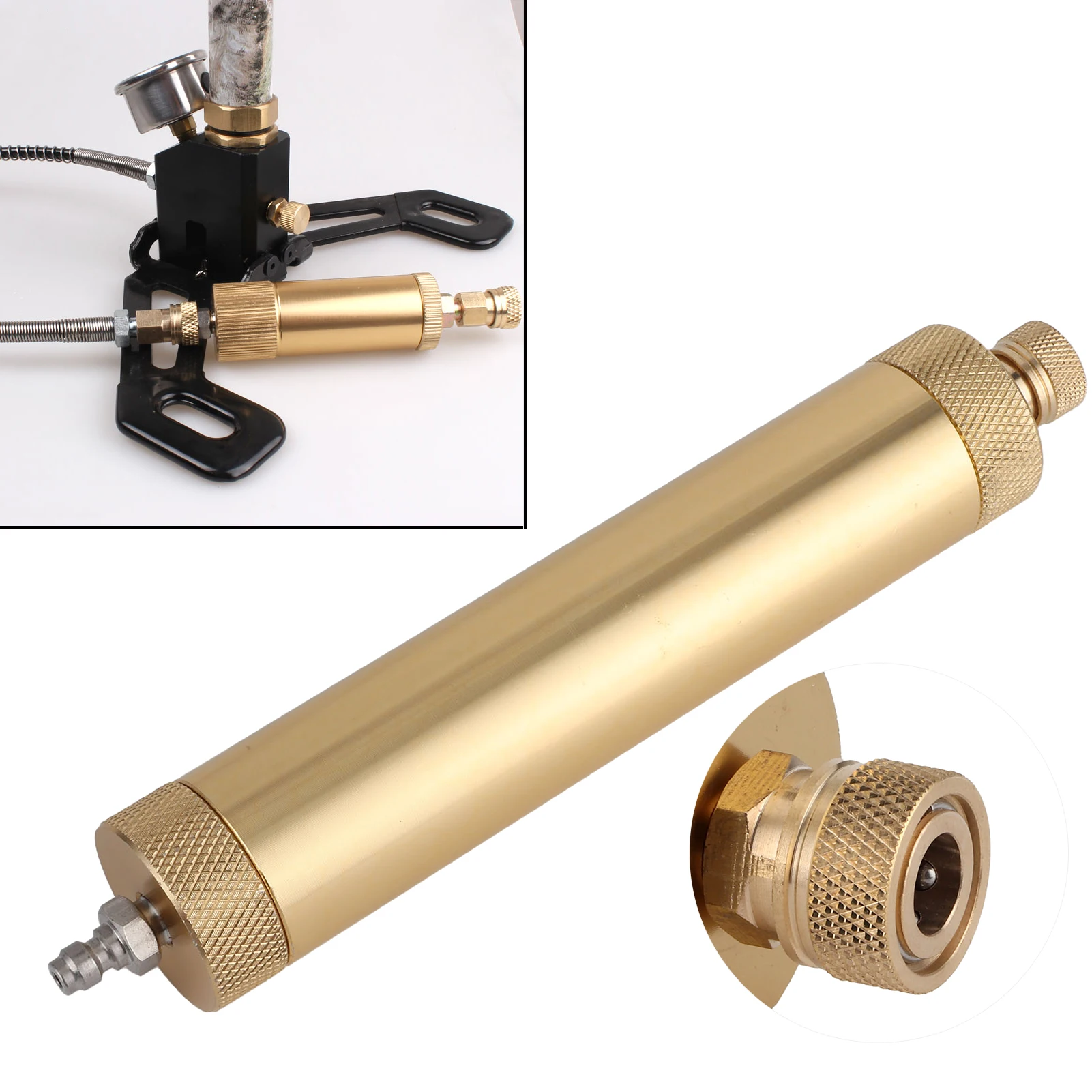 OilWater Separator Filter For High Pressure Air Pump Compressor 30mpa Aluminium Alloy
OilWater Separator Filter For High Pressure Air Pump Compressor 30mpa Aluminium Alloy