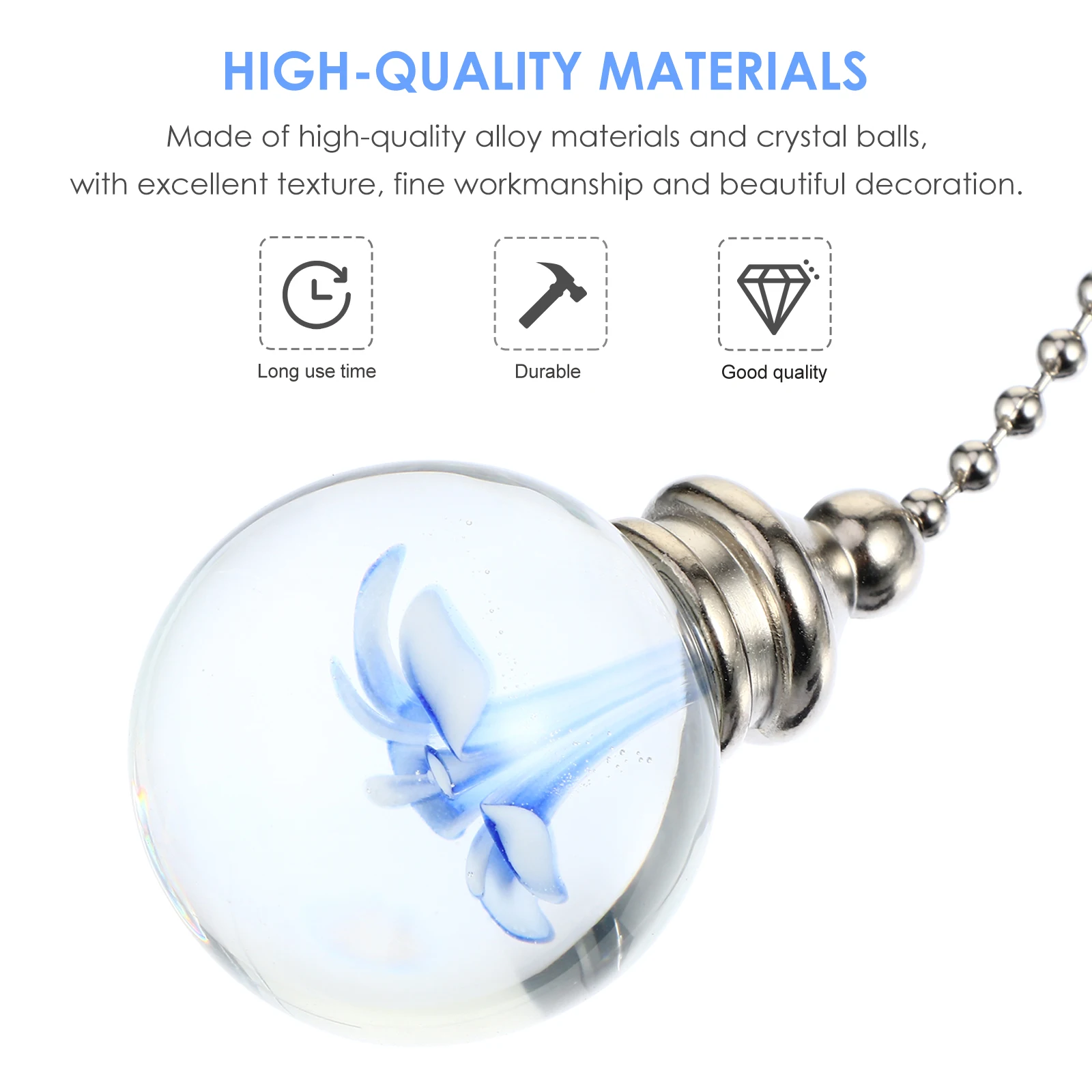 Elegant Crystal Pull Chainpcs Decorative Lamp Pendants Home Party Workshop Bar Cafe Decor Chain Adornment Ceiling Fan
Elegant Crystal Pull Chainpcs Decorative Lamp Pendants Home Party Workshop Bar Cafe Decor Chain Adornment Ceiling Fan