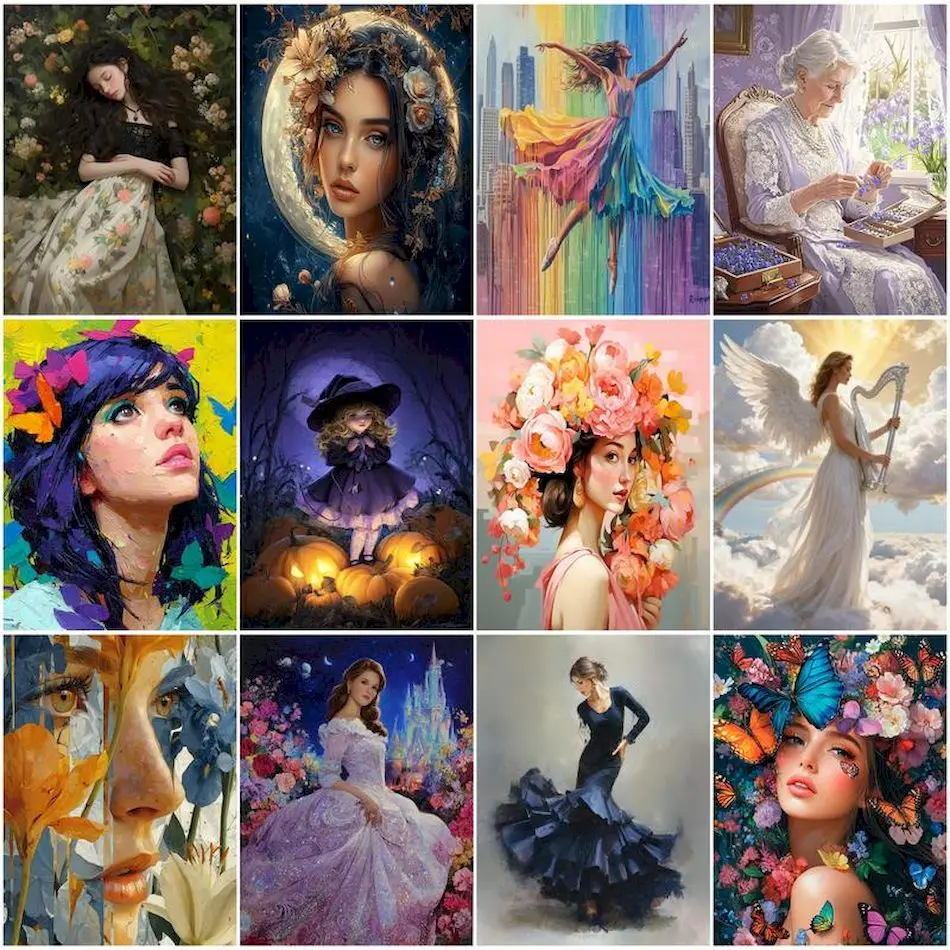RUOPOTY Oil Painting By Numbers Women girls hobby Adults Crafts Framed Wall Art Modern Markers By Numbers Personalized Gift Set
RUOPOTY Oil Painting By Numbers Women girls hobby Adults Crafts Framed Wall Art Modern Markers By Numbers Personalized Gift Set