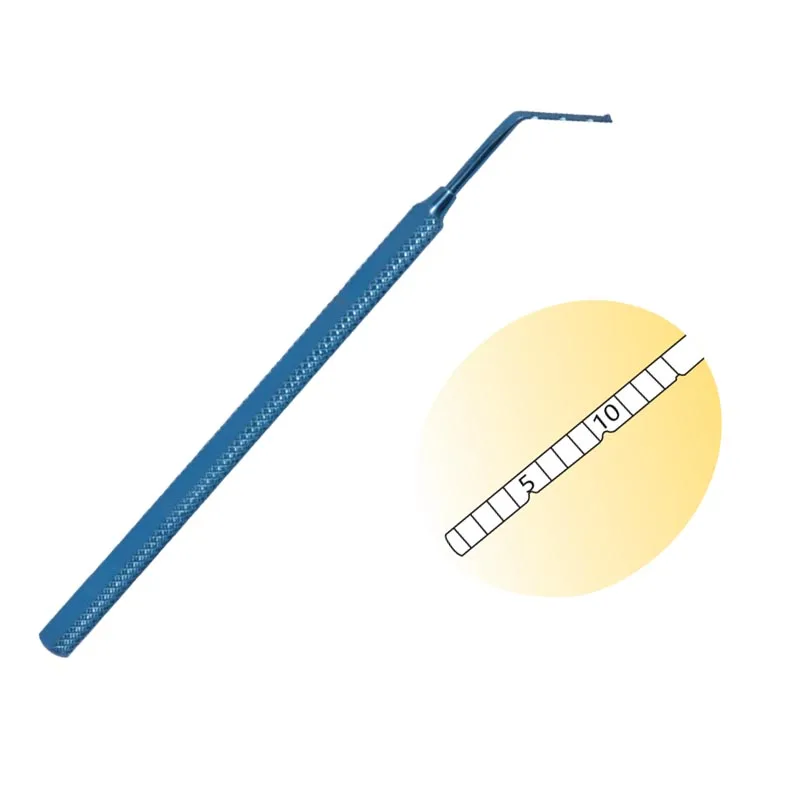 1pcs Ophthalmic Helveston Scleral Marking Ruler Titanium Alloy Ophthalmic Instrument
1pcs Ophthalmic Helveston Scleral Marking Ruler Titanium Alloy Ophthalmic Instrument