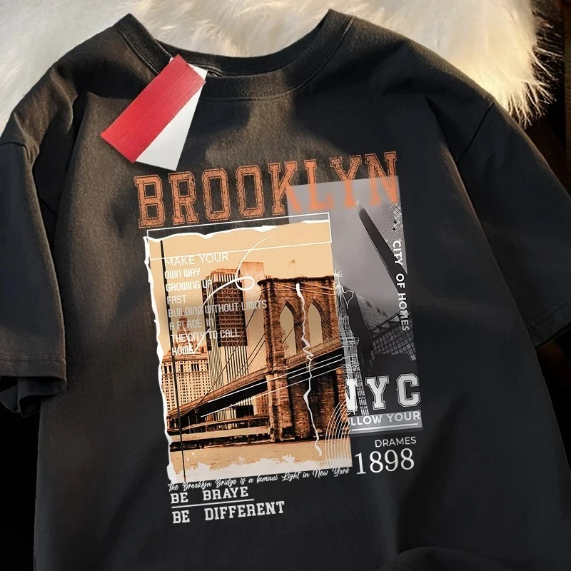 Brooklyn New York Urban Street View Women Tshirts Anime Summer Creativity Tops Pattern Breathable Clothes Graphic T Shirts Y2K
Brooklyn New York Urban Street View Women Tshirts Anime Summer Creativity Tops Pattern Breathable Clothes Graphic T Shirts Y2K