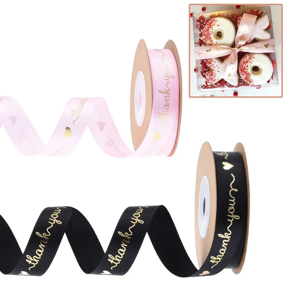 10 Yard Bouquet Decoration Thank You Letter Ribbon Love Heart DIY Bowknot Cake Packaging Ribbon Gift Box Wrapping
10 Yard Bouquet Decoration Thank You Letter Ribbon Love Heart DIY Bowknot Cake Packaging Ribbon Gift Box Wrapping