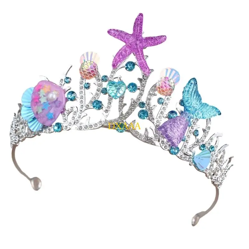 DXAA Elegant Ocean Infanta Headpiece Compound Metal Design for Themed Parties
DXAA Elegant Ocean Infanta Headpiece Compound Metal Design for Themed Parties