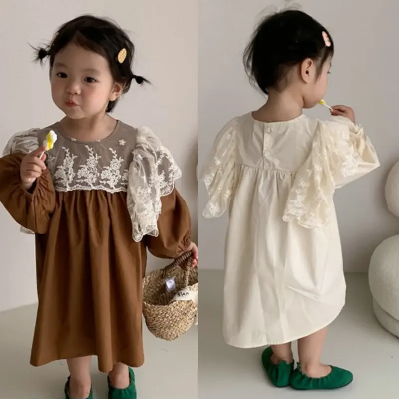 2025 Spring and Autumn New Girl's Long Sleeve Dress Lace Splicing Flying Sleeves Princess Dress Party Dress for Kids Girl
2025 Spring and Autumn New Girl's Long Sleeve Dress Lace Splicing Flying Sleeves Princess Dress Party Dress for Kids Girl