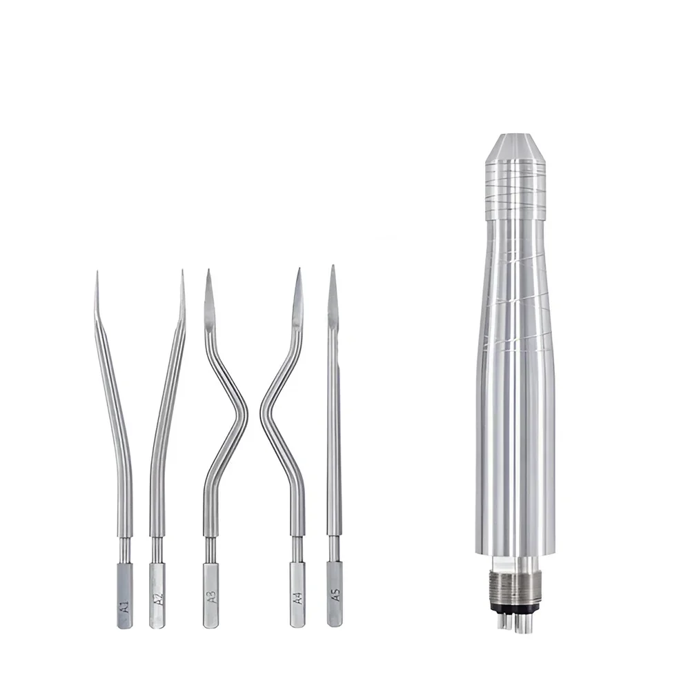 Best Tooths Extractions Surgerys Instruments Turbines Pneumatic Elevators Set Tools with 5 Tips for Clinic Dentistrys
Best Tooths Extractions Surgerys Instruments Turbines Pneumatic Elevators Set Tools with 5 Tips for Clinic Dentistrys