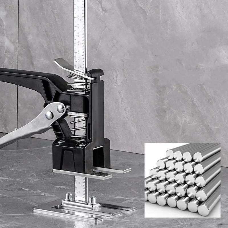1Pcs Cabinet Board Lifter Labor-Saving Arm Jack Elevator Tool Tile Height Adjuster Hand Lifting Tool Door Panel Drywall Lifting
1Pcs Cabinet Board Lifter Labor-Saving Arm Jack Elevator Tool Tile Height Adjuster Hand Lifting Tool Door Panel Drywall Lifting