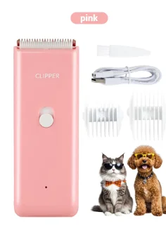 Waterproof Silent Electric Pet Hair Clipper, Grooming Trimmer for Cats and Dogs
Waterproof Silent Electric Pet Hair Clipper, Grooming Trimmer for Cats and Dogs