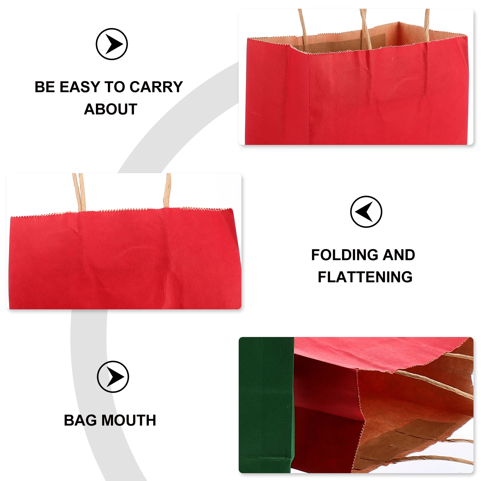 24Pcs Christmas Kraft Paper Bags Red Green Durable Square Bottom for Gift Wrapping Candy Party Use Paper Storage Pouches
24Pcs Christmas Kraft Paper Bags Red Green Durable Square Bottom for Gift Wrapping Candy Party Use Paper Storage Pouches