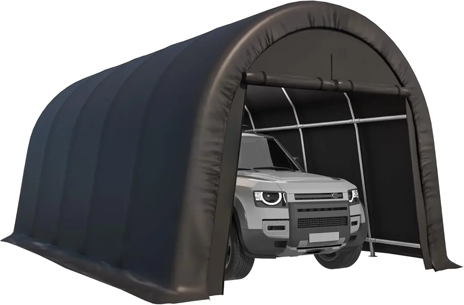 Carport 12 x 20 FT Heavy Duty, Portable Garage with All-Steel Metal Frame and Round Style Roof, Outdoor Storage Shelter
Carport 12 x 20 FT Heavy Duty, Portable Garage with All-Steel Metal Frame and Round Style Roof, Outdoor Storage Shelter