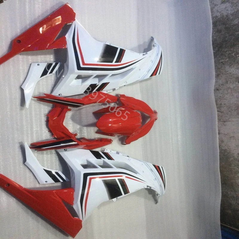 Market hot sales Injection fairing for Kawasaki Ninja Fairing Ninja 300 2013 2015 Ninja 300 13 15 white red black fairing
Market hot sales Injection fairing for Kawasaki Ninja Fairing Ninja 300 2013 2015 Ninja 300 13 15 white red black fairing