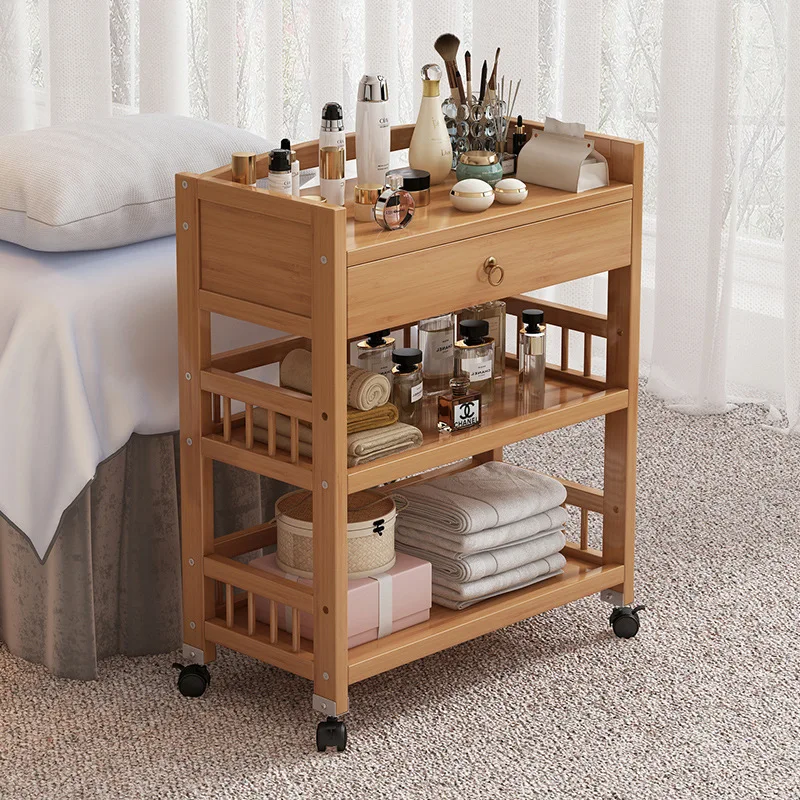 Beauty salon special trolley movable hand push rack multi-functional tools simple multi-layer storage
Beauty salon special trolley movable hand push rack multi-functional tools simple multi-layer storage