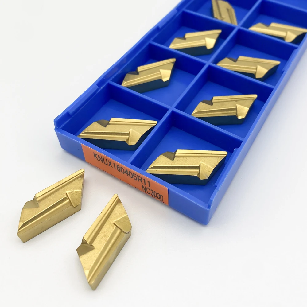 Hard Alloy Blade Stainless Steel KNUX160405R NC3030 CNC Drilling Tool High-Performance Metal Lathe Milling KNUX 160405R
Hard Alloy Blade Stainless Steel KNUX160405R NC3030 CNC Drilling Tool High-Performance Metal Lathe Milling KNUX 160405R