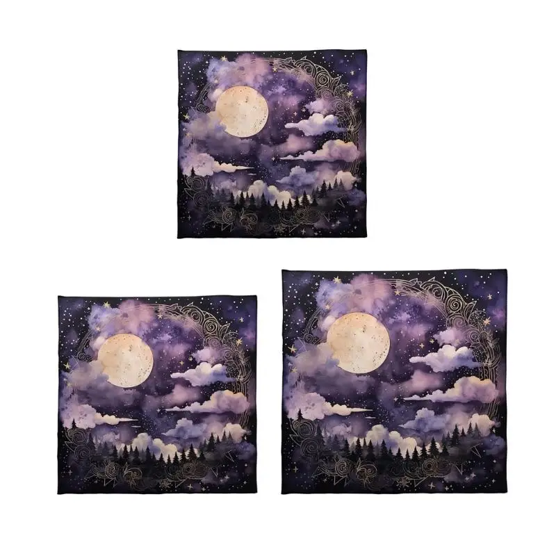 652F 3 Sizes Option Tarots Table Altar Cloth Mysterious Board Game Mat Witchcraft Divination Tablecloth Board Game Card Pad
652F 3 Sizes Option Tarots Table Altar Cloth Mysterious Board Game Mat Witchcraft Divination Tablecloth Board Game Card Pad