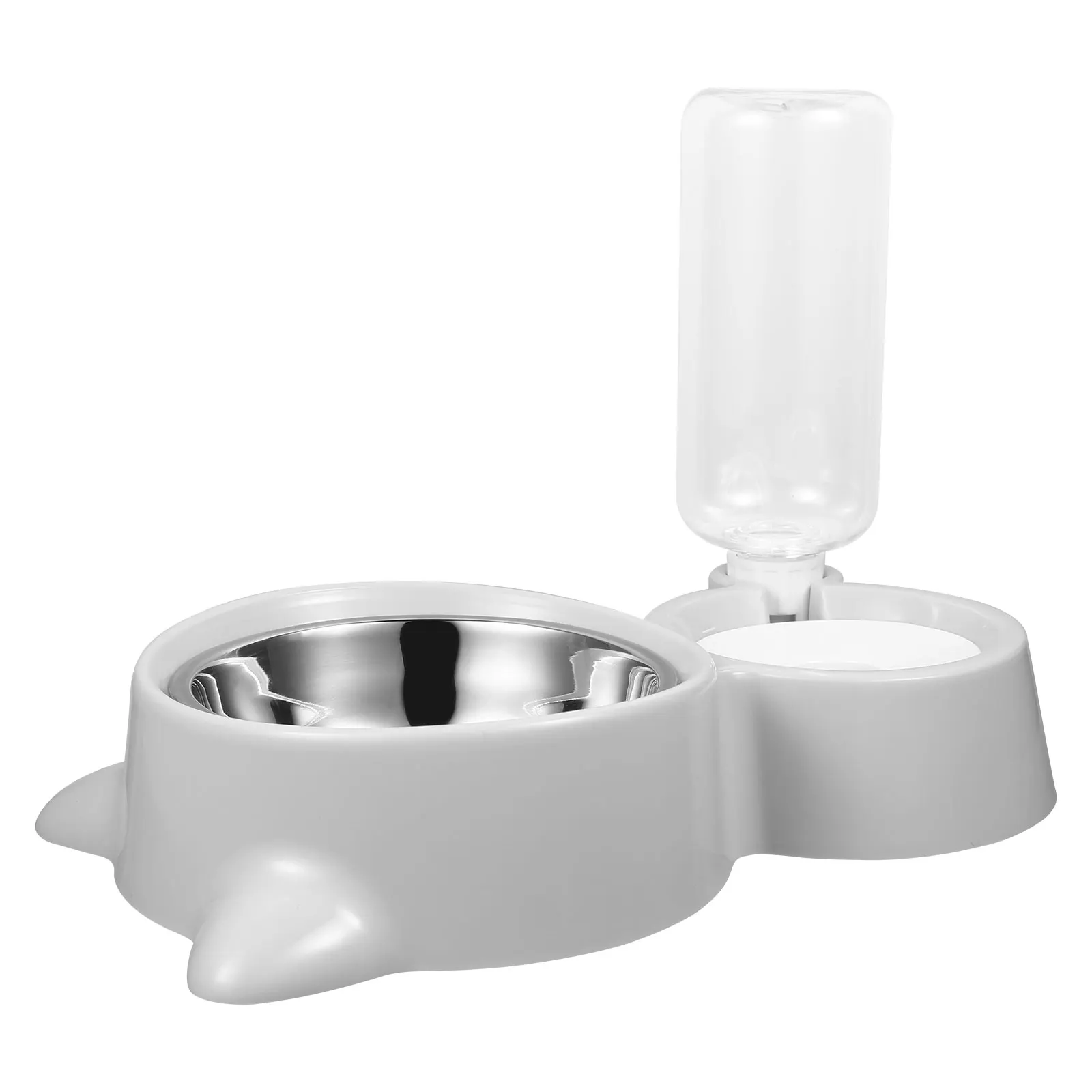Pet Leakproof Bowls Grey Automatic Feeder Water Dispenser 2in1 Large Capacity Anti Tip Cats Pet Supplies
Pet Leakproof Bowls Grey Automatic Feeder Water Dispenser 2in1 Large Capacity Anti Tip Cats Pet Supplies