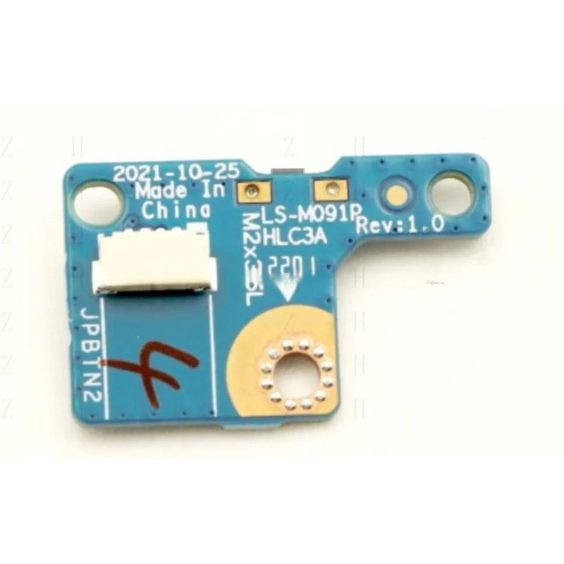 Z новый для Lenovo Yoga 6 13ALC7 13ABR8, переключатель питания LS-M091P 5C50S25306
Z новый для Lenovo Yoga 6 13ALC7 13ABR8, переключатель питания LS-M091P 5C50S25306
