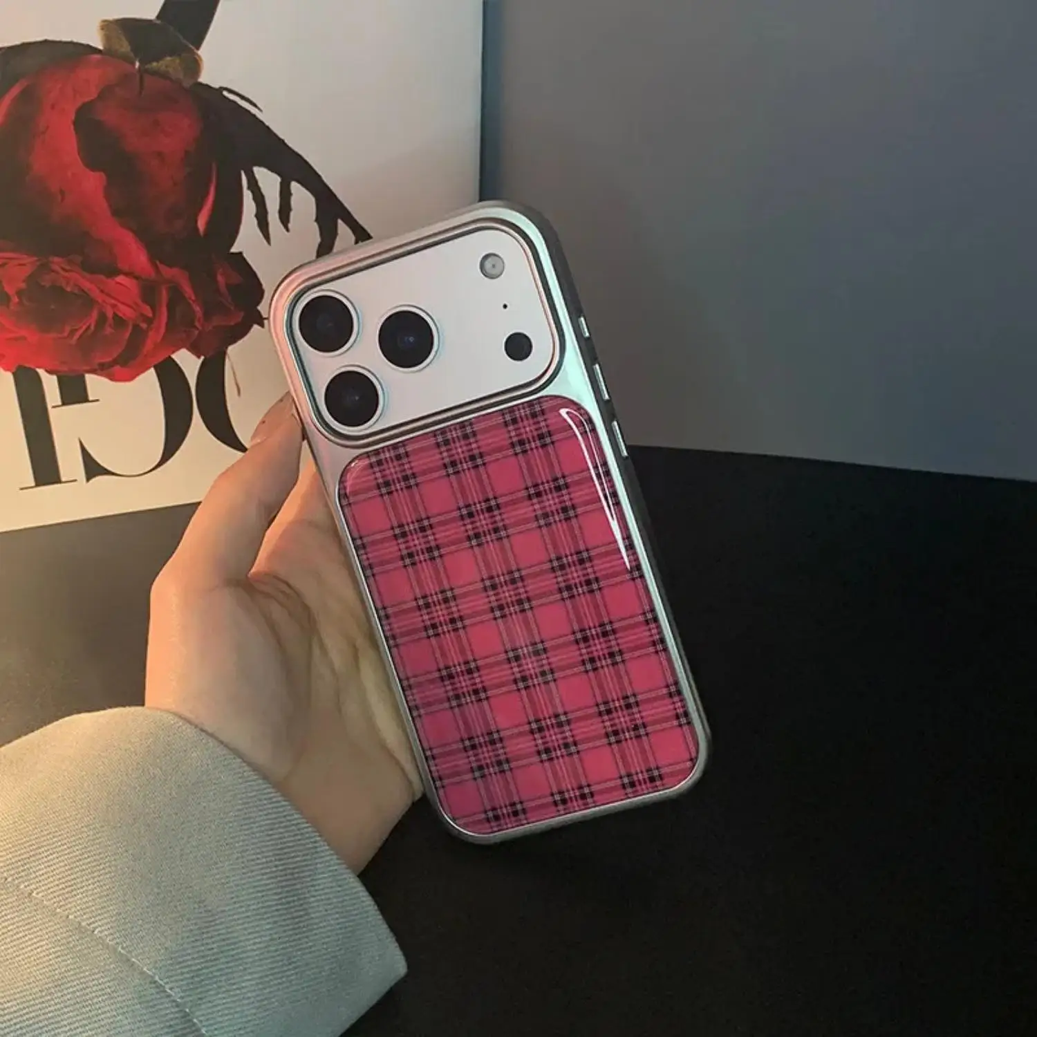 INS Korean Pink Grid Y2k Phone Case for iPhone 17 16 15 14 13 12 11 Air Pro Max Plus Luxury Clear Soft Back Cover
INS Korean Pink Grid Y2k Phone Case for iPhone 17 16 15 14 13 12 11 Air Pro Max Plus Luxury Clear Soft Back Cover