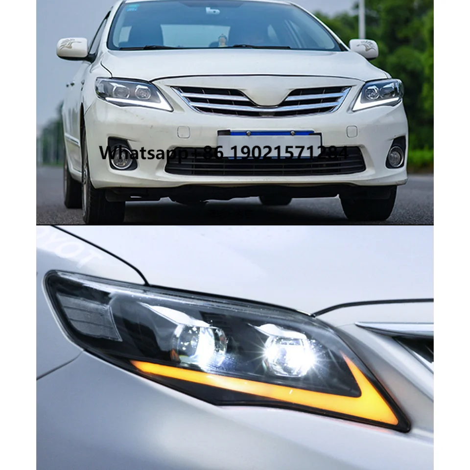 MRD Fit for Corolla 2011-2013 LED Headlights Modified Assembly Plug and Play LED Headlamp
MRD Fit for Corolla 2011-2013 LED Headlights Modified Assembly Plug and Play LED Headlamp