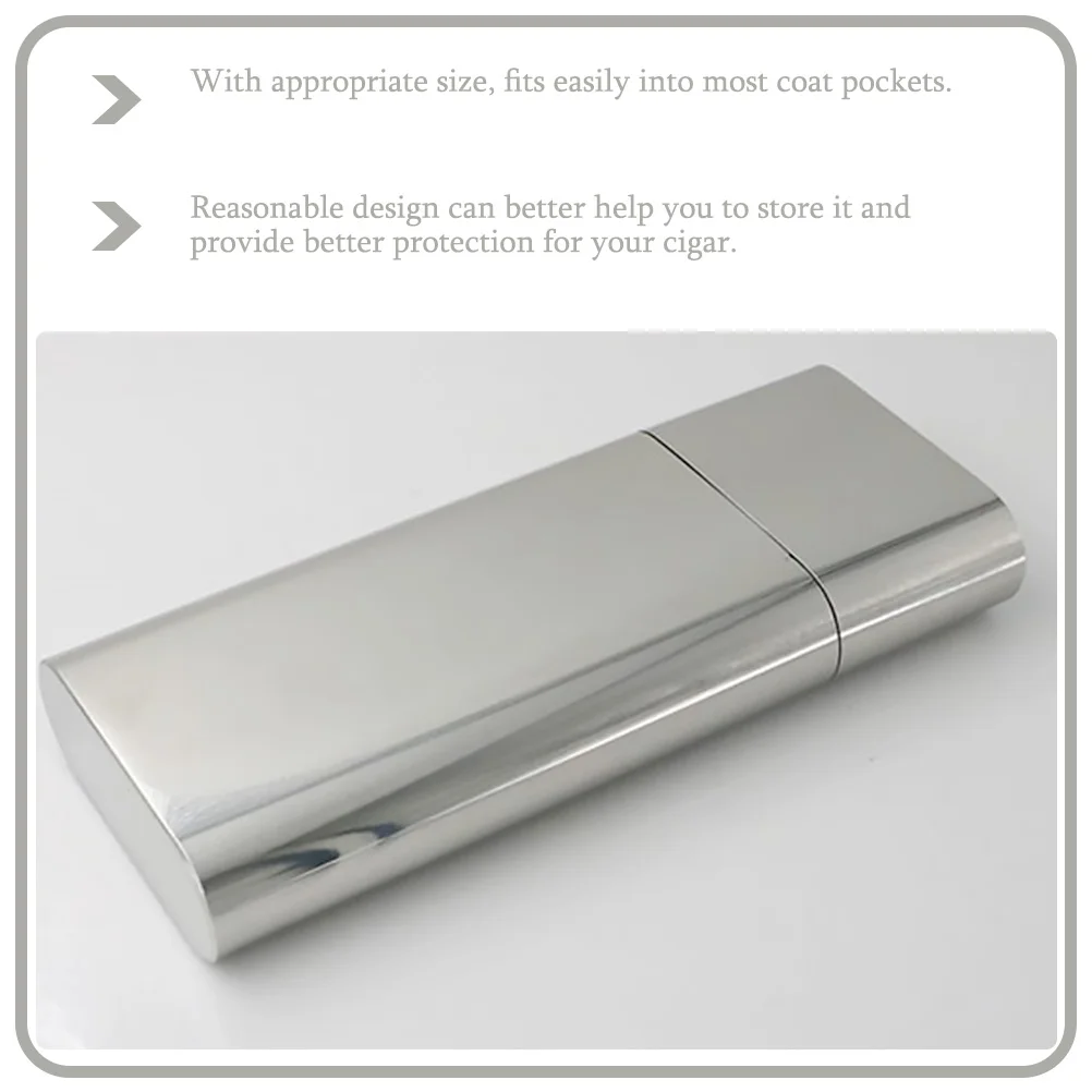 Stainless Steel Box Travel Storage Case Pocket Holder Durable Metal Container For Dad Boss Gifts Accessories Cigar Carry
Stainless Steel Box Travel Storage Case Pocket Holder Durable Metal Container For Dad Boss Gifts Accessories Cigar Carry