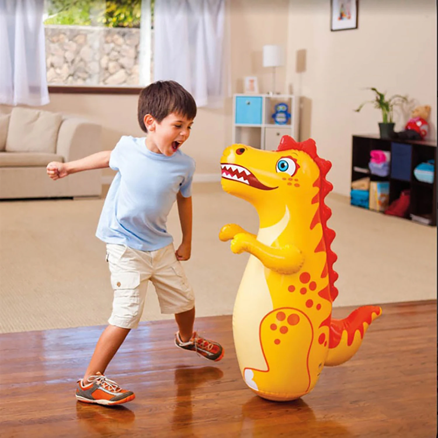 Inflatable Dinosaur Tumbler Toy Children's Large Inflatable Toy
Inflatable Dinosaur Tumbler Toy Children's Large Inflatable Toy
