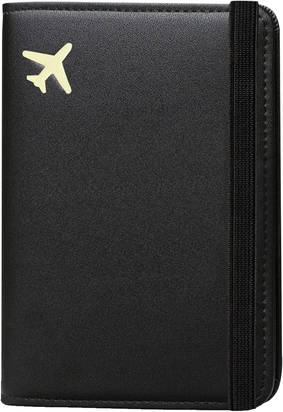RFID Blocking Passport Holder Wallet for Women and Men, Travel Essentials Document Organizer Cover Case in Black
RFID Blocking Passport Holder Wallet for Women and Men, Travel Essentials Document Organizer Cover Case in Black