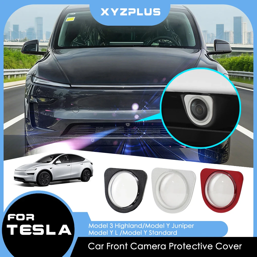 Car Camera Protective Cover For Tesla Model Y Juniper Model 3 Highland Model YL 2025 2026 Auto Protector Decoration Accessories
Car Camera Protective Cover For Tesla Model Y Juniper Model 3 Highland Model YL 2025 2026 Auto Protector Decoration Accessories