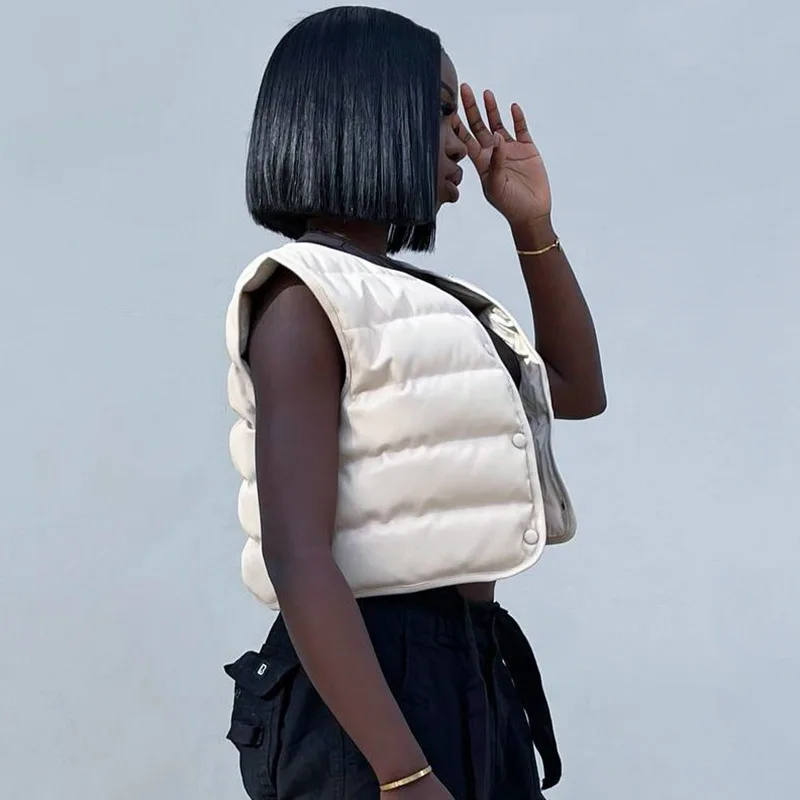 Faionable Pure Color Slim Fit Women's Vest G22TP98 Autumn Winter New Sle Button round Ne Cotton ort Length
Faionable Pure Color Slim Fit Women's Vest G22TP98 Autumn Winter New Sle Button round Ne Cotton ort Length