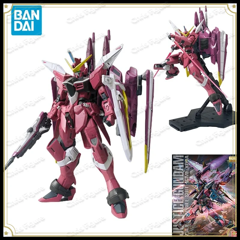 In Stock Bandai Original Gundam Anime Model MG 1/100 Justice Gundam Movable Figure Assembly Collection Gift
In Stock Bandai Original Gundam Anime Model MG 1/100 Justice Gundam Movable Figure Assembly Collection Gift
