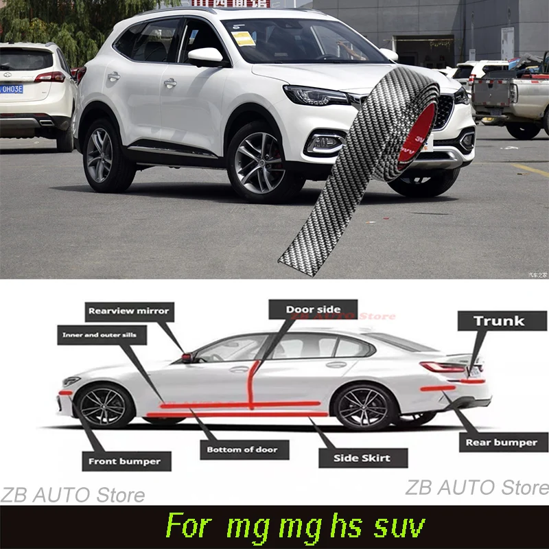For Mg Hs Suv Strong adhesive bumper strip, front and rear lip side skirts, collision and scratch resistant suitable
For Mg Hs Suv Strong adhesive bumper strip, front and rear lip side skirts, collision and scratch resistant suitable