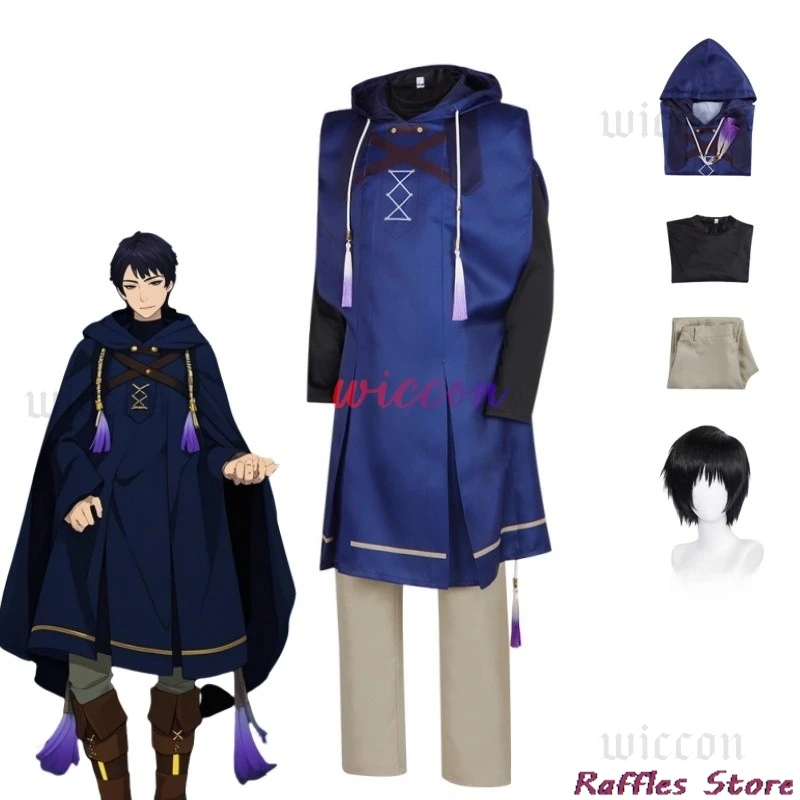 New Anime Silent Witch Rutile Cosplay Costume Louis Mille Men Magic Robe Uniform Coat Full Set Accessoies Suit Halloween Outfits
New Anime Silent Witch Rutile Cosplay Costume Louis Mille Men Magic Robe Uniform Coat Full Set Accessoies Suit Halloween Outfits