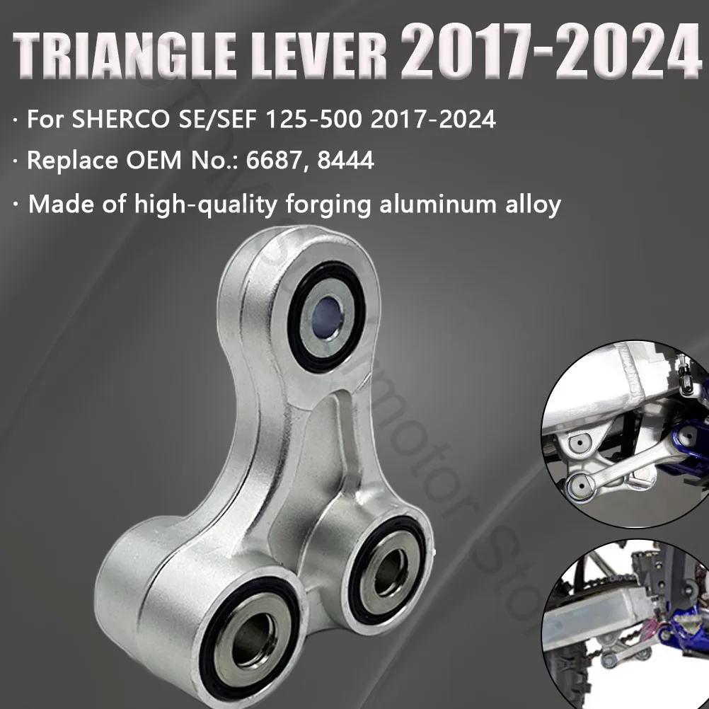 2017-2024 For SHERCO Motorcycle Rear Shock Triangle Lever Swingarm Suspension Forged Aluminum SE SEF 125 250 300 450 500 Bikes
2017-2024 For SHERCO Motorcycle Rear Shock Triangle Lever Swingarm Suspension Forged Aluminum SE SEF 125 250 300 450 500 Bikes