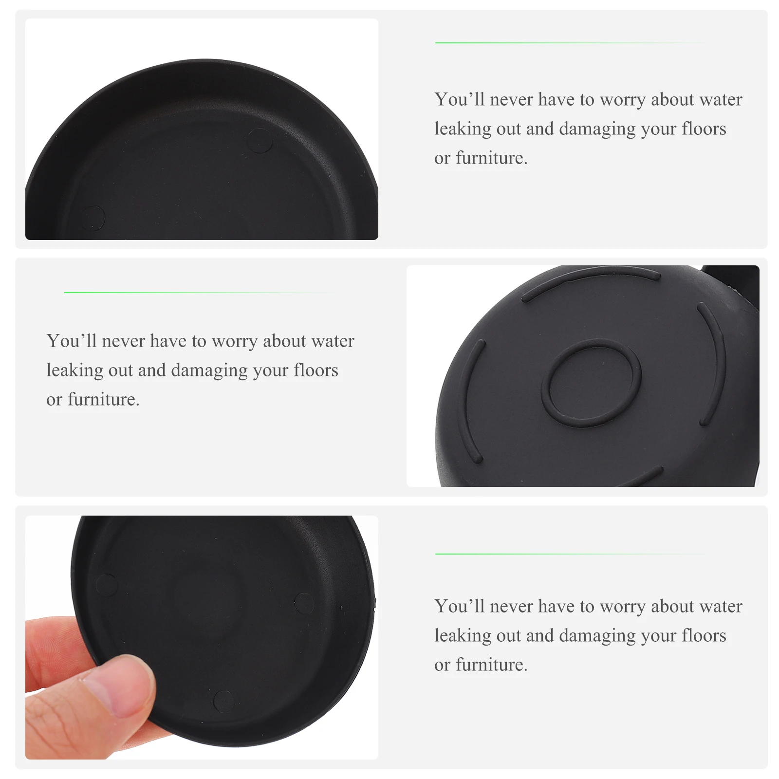 30 Pcs White Round Flowerpot Bases Plant Pot Plates Gardening Trays for Bottom Water Easy Clean Waterproof Neat
30 Pcs White Round Flowerpot Bases Plant Pot Plates Gardening Trays for Bottom Water Easy Clean Waterproof Neat