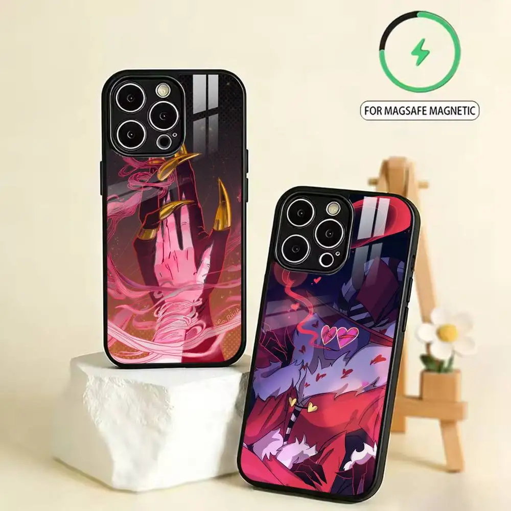 H-Hazbin Hotel V-Valentino-es Phone Case For iPhone17,16,15,14,13,12,11,Pro,Max,Plus,SE4,Magnetic Wireless Charging
H-Hazbin Hotel V-Valentino-es Phone Case For iPhone17,16,15,14,13,12,11,Pro,Max,Plus,SE4,Magnetic Wireless Charging
