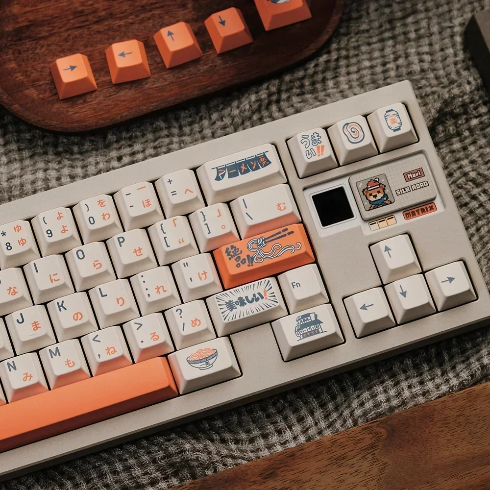 Ichiraku Ramen Keycap Set 164keys Custom Retro Artisan Wooting Keyboard Caps Cherry Point Key Cap Mechanical Keyboard Accessory
Ichiraku Ramen Keycap Set 164keys Custom Retro Artisan Wooting Keyboard Caps Cherry Point Key Cap Mechanical Keyboard Accessory