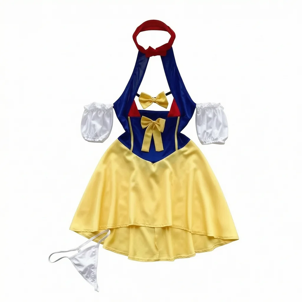 Sexy Maid Costume With Bowknot And Cute Kawaii Design For Women Cosplay Party Club Lolita Uniform Exotic Style
Sexy Maid Costume With Bowknot And Cute Kawaii Design For Women Cosplay Party Club Lolita Uniform Exotic Style