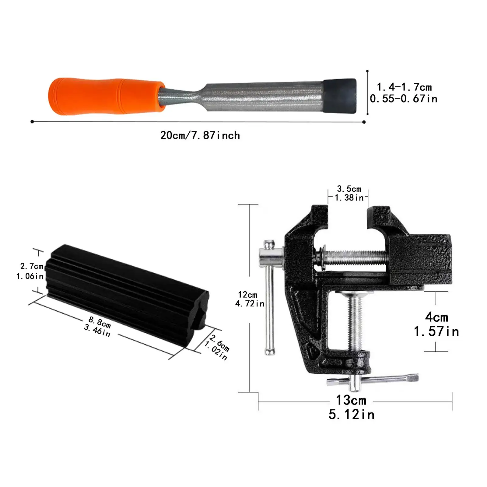 3Pcs Golf Club Grip Vise Clamp Set for Gifts Convenient Repair Tool Universal Professional Easy to Use Replacement Tape Stripper
3Pcs Golf Club Grip Vise Clamp Set for Gifts Convenient Repair Tool Universal Professional Easy to Use Replacement Tape Stripper