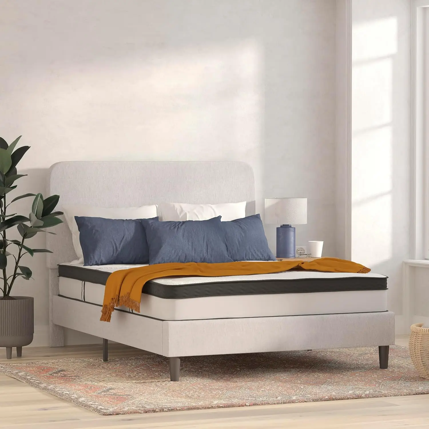 Flash Furniture Capri Comfortable Sleep 10-дюймовый гибридный матрас с карманными пружинами и пенопластовым матрасом в коробке, гибридный матрас с пенопластовой пружиной,
Flash Furniture Capri Comfortable Sleep 10-дюймовый гибридный матрас с карманными пружинами и пенопластовым матрасом в коробке, гибридный матрас с пенопластовой пружиной,