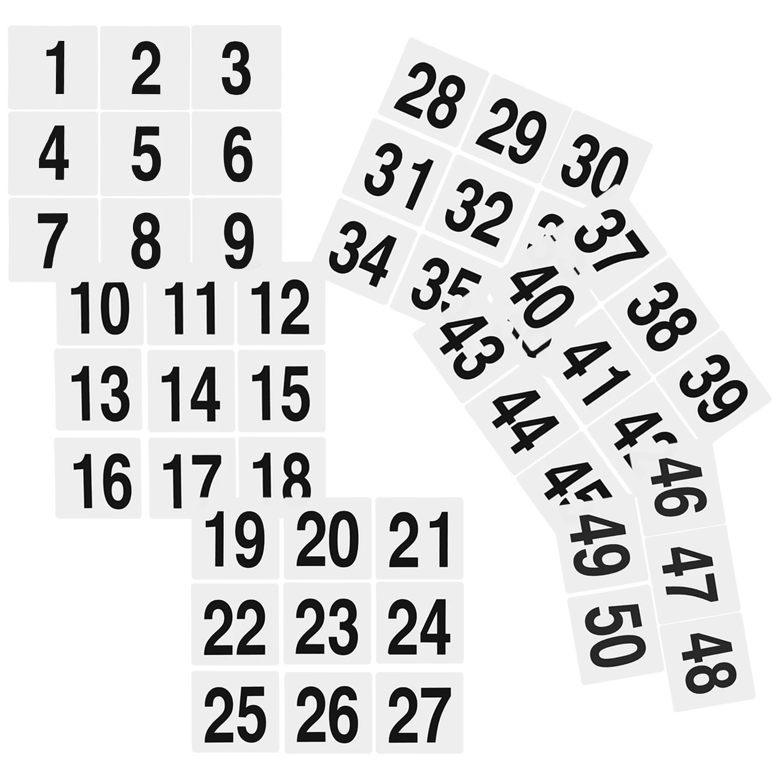 Plastic Table Number Cards for Wedding Restaurant 1-50 Double Side Pocket Number Tags Seating Buffet Decorations Thin Light
Plastic Table Number Cards for Wedding Restaurant 1-50 Double Side Pocket Number Tags Seating Buffet Decorations Thin Light